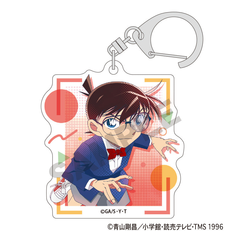 (1BOX=10)(Goods - Key Chain) Detective Conan Trading Acrylic Key Chain