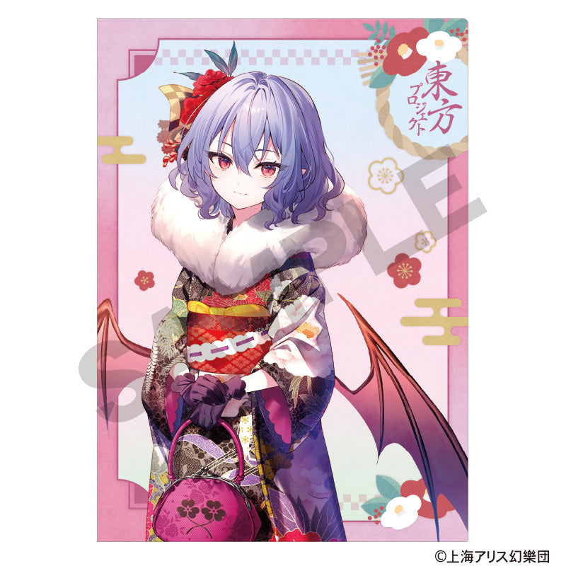 (Goods - Clear File) Touhou Project Single Clear File Remilia Scarlet Hakurei Shrine First Visit of the New Year Incident