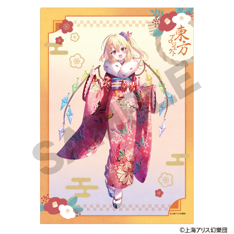 (Goods - Clear File) Touhou Project Single Clear File Flandre Scarlet Hakurei Shrine First Visit of the New Year Incident