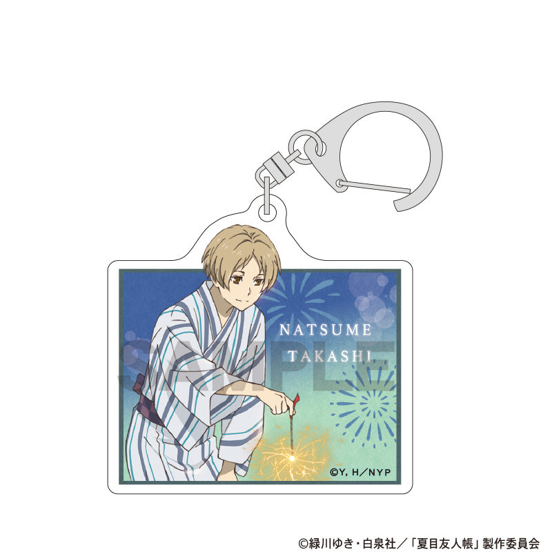 (1BOX=8)(Goods - Keychain) Natsume's Book of Friends (Natsume Yuujinchou) Trading Acrylic Keychain Firework