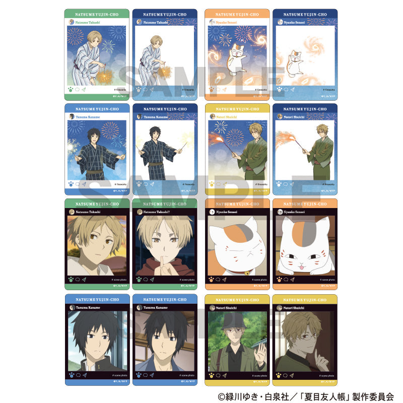 [※Blind](1BOX=8)(Goods - Card) Natsume's Book of Friends (Natsume Yuujinchou) Trading Panoramic Firework