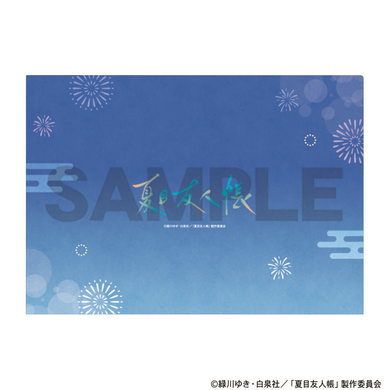 (Goods - Clear File) Natsume's Book of Friends (Natsume Yuujinchou) Single Clear File Firework Width
