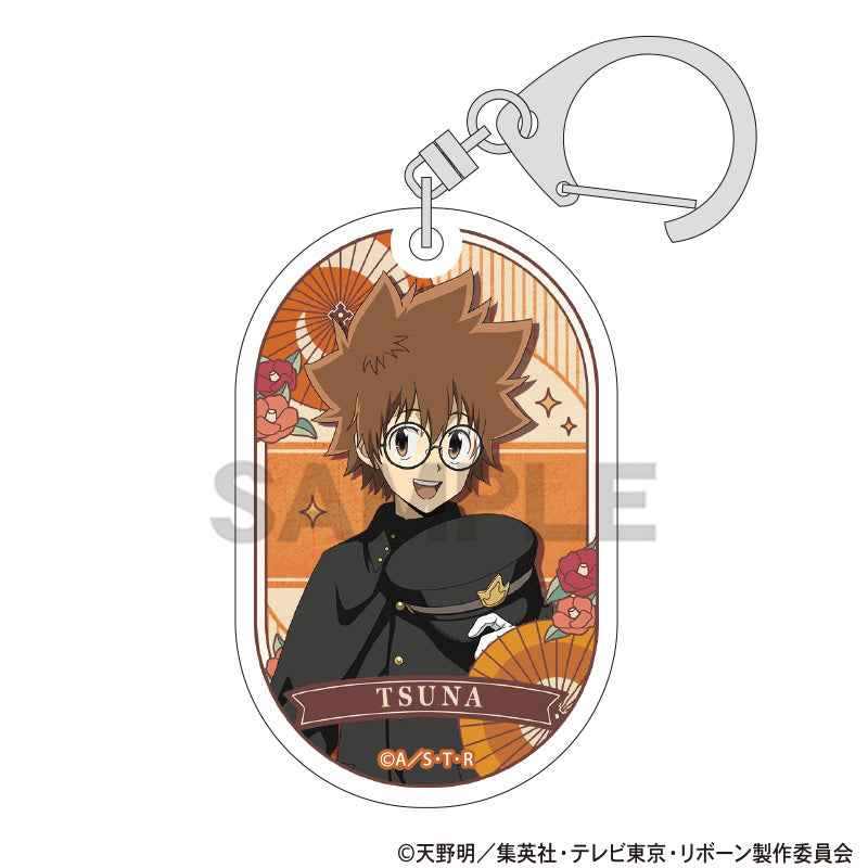 (1BOX=9)(Goods - Keychain) REBORN! Trading Acrylic Keychain Retro Outfit
