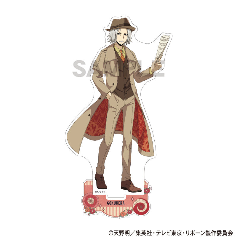 (Goods - Acrylic Stand) REBORN! Acrylic Stand Hayato Gokudera Retro Outfit