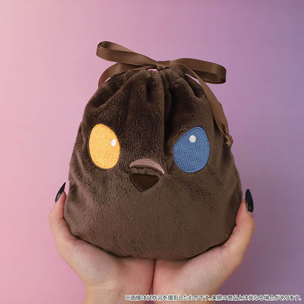 (Goods - Pouch) NU: Carnival [Space A la mode] Animal Drawstring Pouch Garu (Wolf)