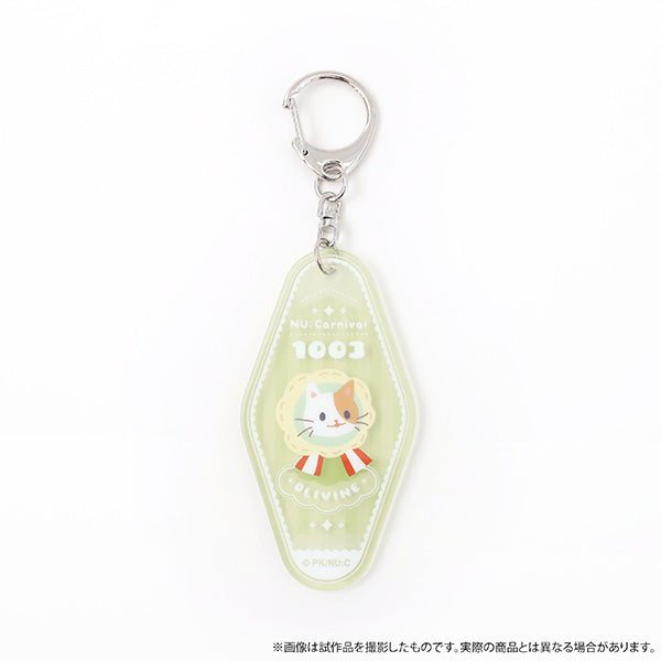 (Goods - Key Chain) NU: Carnival [Space A la mode] Room Key Style Key Chain Olivine