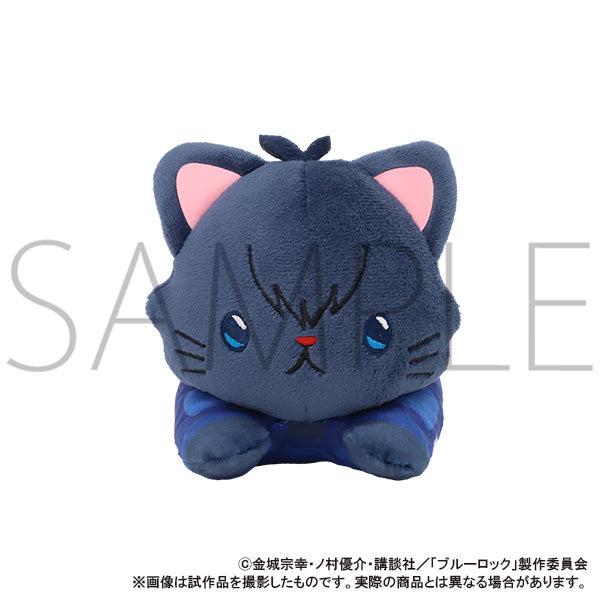 (Goods - Plush) Blue Lock Season 2 withCAT Plush With Eye Mask - Nesoberi - Yoichi Isagi