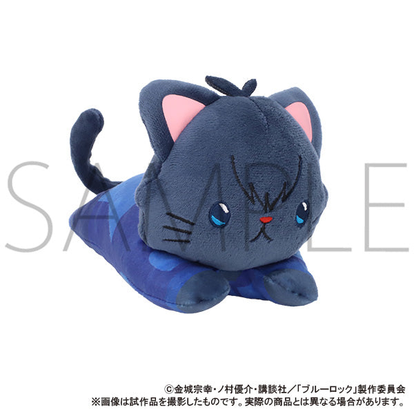 (Goods - Plush) Blue Lock Season 2 withCAT Plush With Eye Mask - Nesoberi - Yoichi Isagi