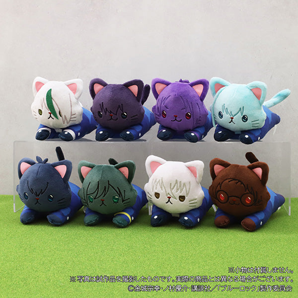 (Goods - Plush) Blue Lock Season 2 withCAT Plush With Eye Mask - Nesoberi - Kenyu Yukimiya