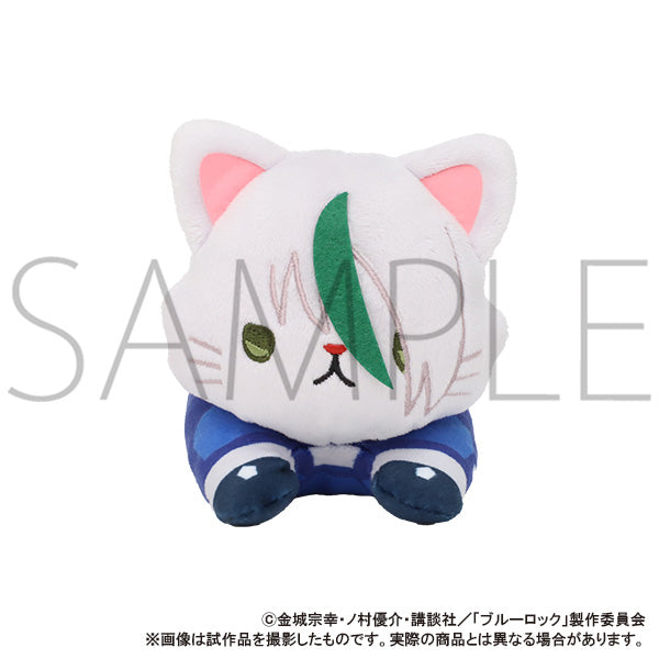 (Goods - Plush) Blue Lock Season 2 withCAT Plush With Eye Mask - Nesoberi - Eita Otoya