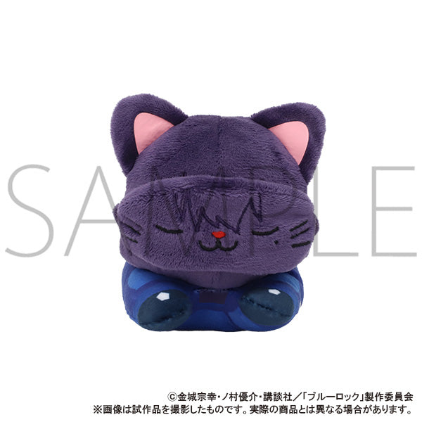 (Goods - Plush) Blue Lock Season 2 withCAT Plush With Eye Mask - Nesoberi - Tabito Karasu