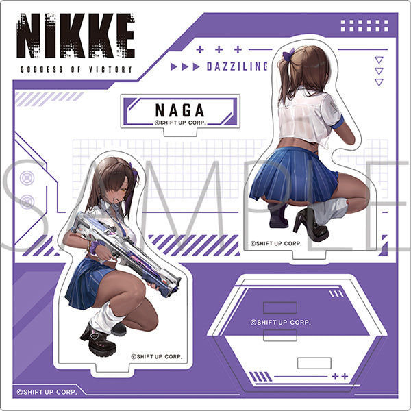 (Goods - Stand Pop) GODDESS OF VICTORY: NIKKE Adorable from Behind Acrylic Stand Naga