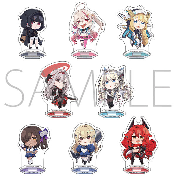 (1BOX=8)(Goods - Stand Pop) GODDESS OF VICTORY: NIKKE Mini Acrylic Stand Collection Vol.3