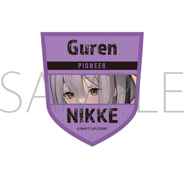 (Goods - Sticker) GODDESS OF VICTORY: NIKKE Patch Sticker Scarlet