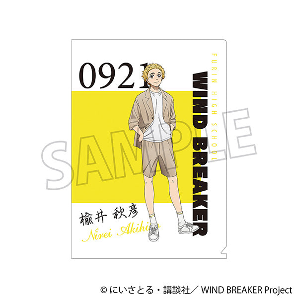 (Goods - Clear File) WIND BREAKER Clear File Akihiko Nirei