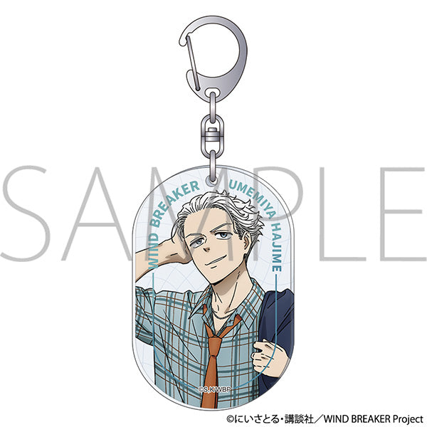 (Goods - Key Chain) WIND BREAKER Acrylic Key Chain Hajime Umemiya