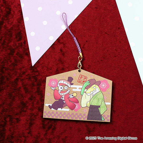 (Goods - Key Chain) The Amazing Digital Circus Ema Style Key Chain B