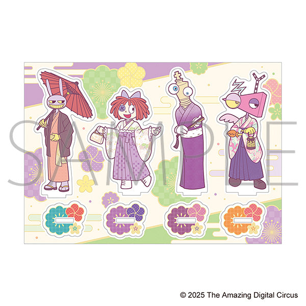 (Goods - Acrylic Stand) The Amazing Digital Circus Acrylic Stand Set B