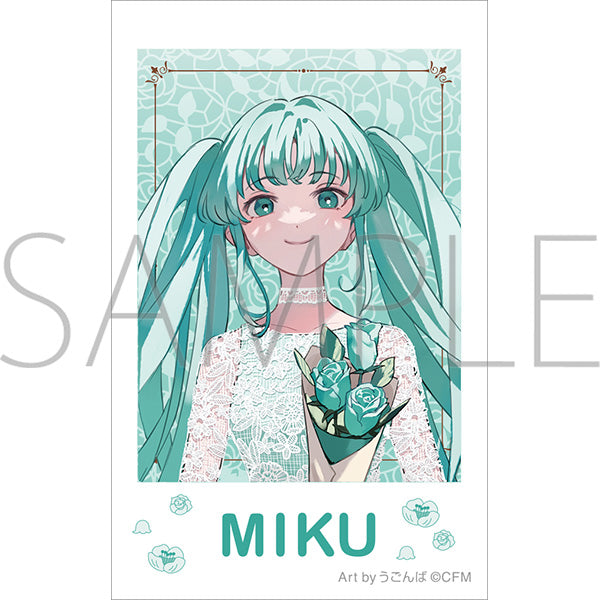 (Goods - Bromide) Hatsune Miku Series Instant Photo Print Hatsune Miku Party Dress Art by Ugonba