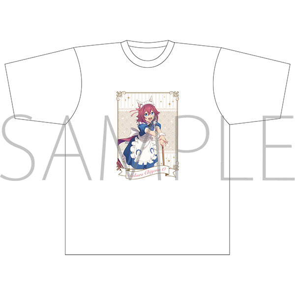 (Goods - Shirt) TV Anime Uma Musume: Cinderella Gray T-shirt Sakura Chiyono O ~ Welcome to the Holy Hoof Festival! Tracen Academy Maid Cafe ~
