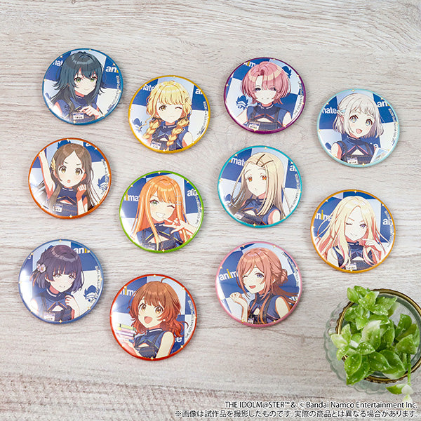 (Goods - Badge) Gakuen iDOLM@STER Button Badge Mao Arimura