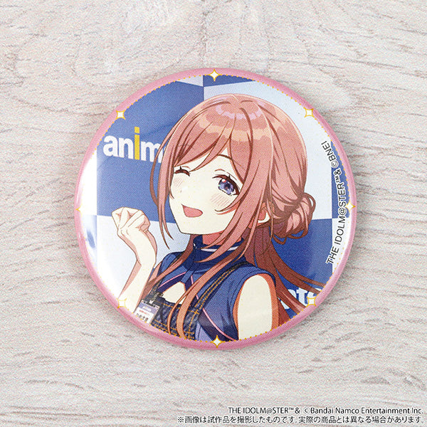 (Goods - Badge) Gakuen iDOLM@STER Button Badge Rinami Himesaki