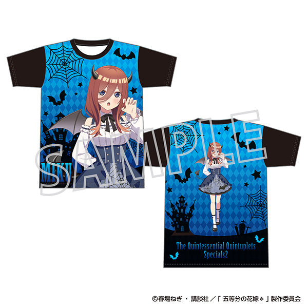 (Goods - Shirt) The Quintessential Quintuplets＊ Full Graphic T-shirt Miku Nakano