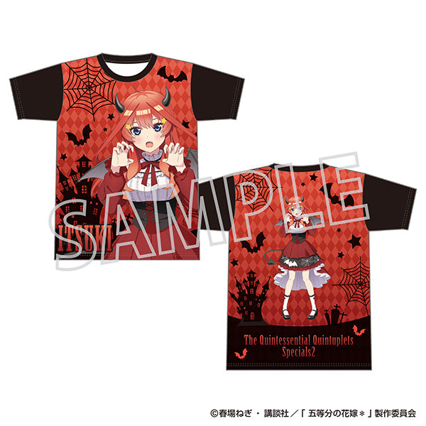(Goods - Shirt) The Quintessential Quintuplets＊ Full Graphic T-shirt Itsuki Nakano