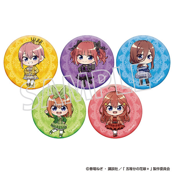 [※Blind](1BOX=5)(Goods - Badge) The Quintessential Quintuplets＊ Chara Badge Collection
