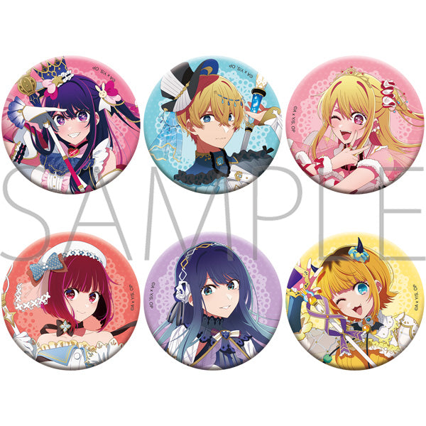 [※Blind](1BOX=6)(Goods - Badge) Oshi no Ko Glitter Chara Badge Collection (Miracle Magical ver.)