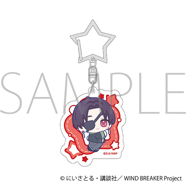 (Goods - Keychain) WIND BREAKER Acrylic Keychain Hayato Suo Nui Pal Skip
