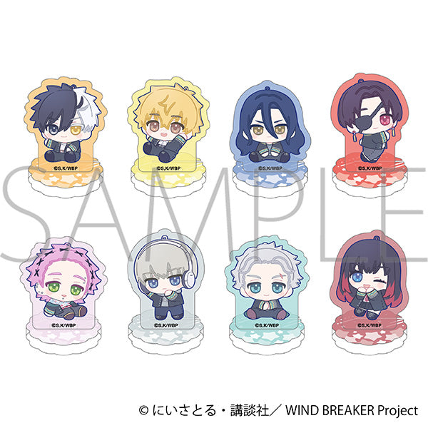 [※Blind](1BOX=8)(Goods - Acrylic Stand) WIND BREAKER Chuasuta Miniature Acrylic Stand Collection Nui Pal Skip