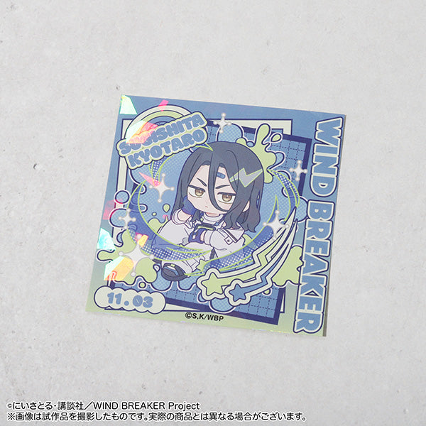 (Goods - Sticker) WIND BREAKER Holographic Sticker Kyotaro Sugishita Pastel Pop