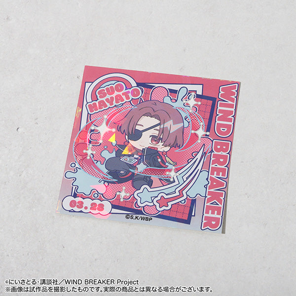 (Goods - Sticker) WIND BREAKER Holographic Sticker Hayato Suo Pastel Pop