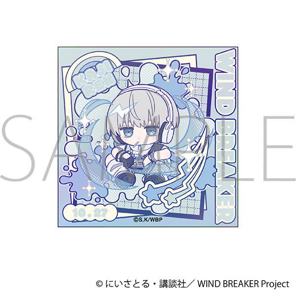 (Goods - Sticker) WIND BREAKER Holographic Sticker Ren Kaji Pastel Pop