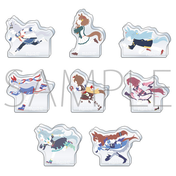 [※Blind](1BOX=8)(Goods - Acrylic Stand) Uma Musume: Cinderella Gray Korotto Acrylic Figure Collection Yuru Palette