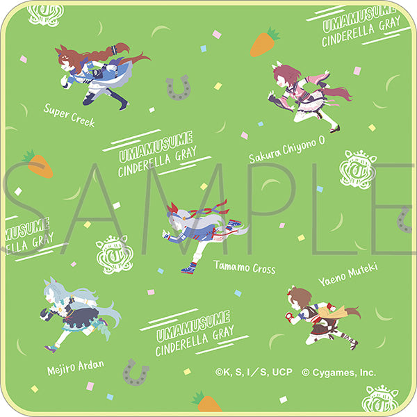 (Goods - Towel) Uma Musume: Cinderella Gray Hand Towel Yuru Palette B