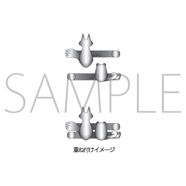 (Goods - Ring) The Foxy Mouse's Romance (Gochisou Ω wa Chuu to Naku) Pair Ring