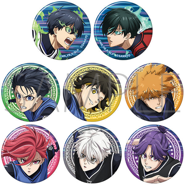[※Blind](1BOX=8)(Goods - Badge) Blue Lock Season 2 Chara Badge Collection (e-Fever Blue Lock)