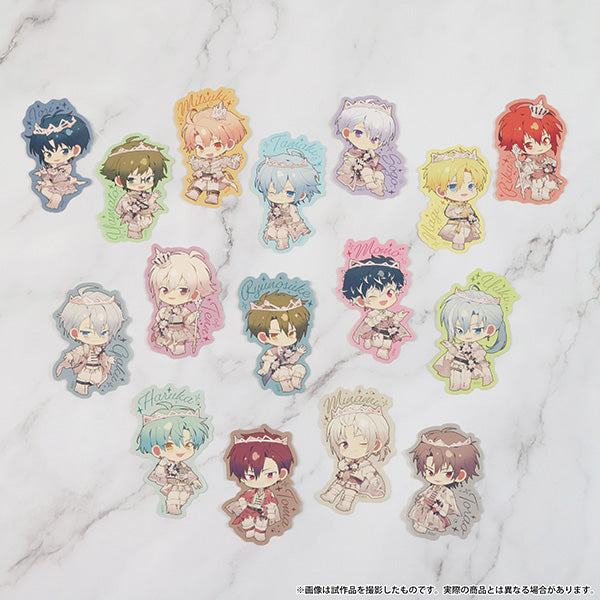 [※Blind](1BOX=16)(Goods - Sticker) IDOLiSH7 Peta Collection 9th Anniversary Chibi