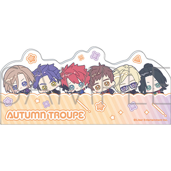 (Goods - Memo Stand) A3! Acrylic Memo Board Autumn Troupe (Minipiens)