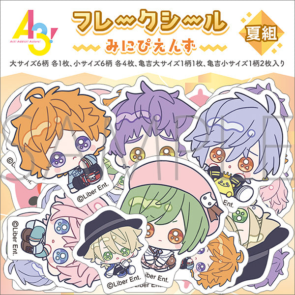(Goods - Sticker) A3! Flake Sticker Summer Troupe (Minipiens)