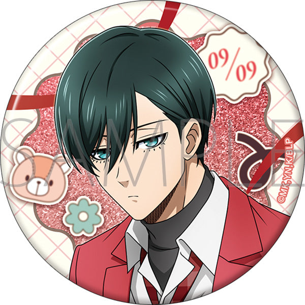 (Goods - Badge) Blue Lock Season 2 Big Glitter Button Badge Rin Itoshi Valentine
