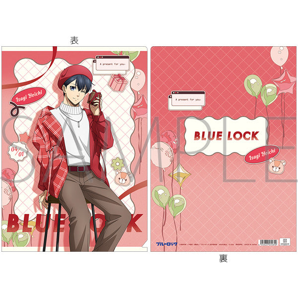 (Goods - Clear File) Blue Lock Season 2 Clear File Yoichi Isagi Valentine