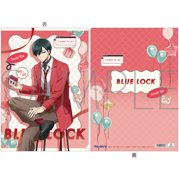 (Goods - Clear File) Blue Lock Season 2 Clear File Rin Itoshi Valentine