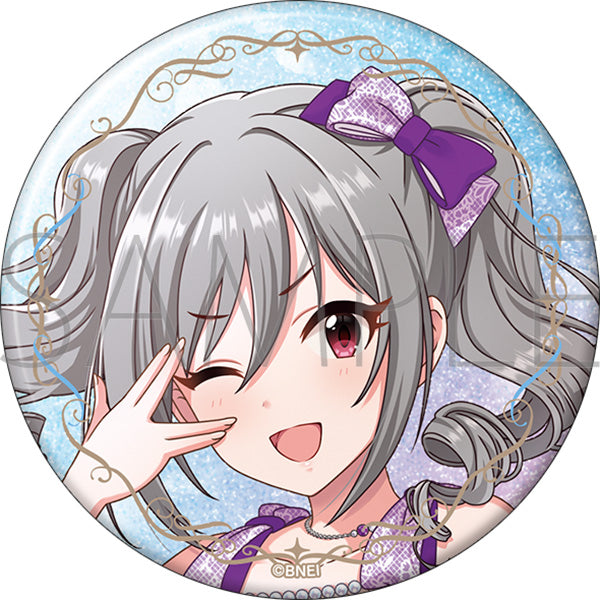 (Goods - Badge) THE IDOLM@STER Cinderella Girls Glitter Button Badge Ranko Kanzaki STARLIGHT ALLIANCE