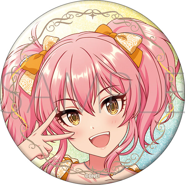 (Goods - Badge) THE IDOLM@STER Cinderella Girls Glitter Button Badge Mika Jogasaki STARLIGHT ALLIANCE