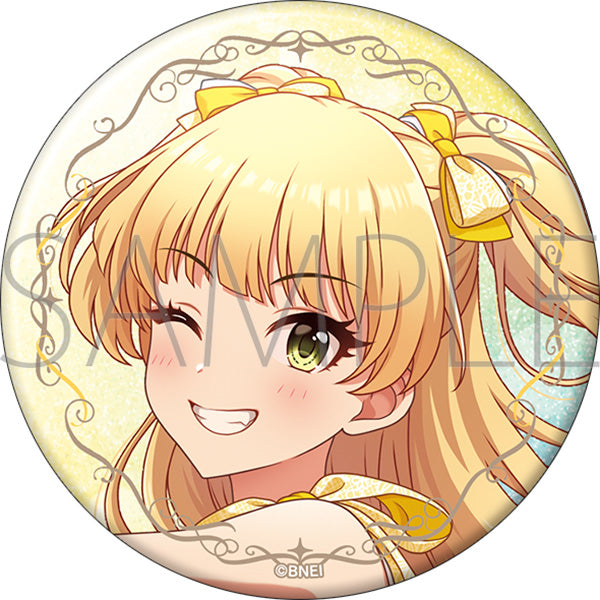 (Goods - Badge) THE IDOLM@STER Cinderella Girls Glitter Button Badge Rika Jogasaki STARLIGHT ALLIANCE