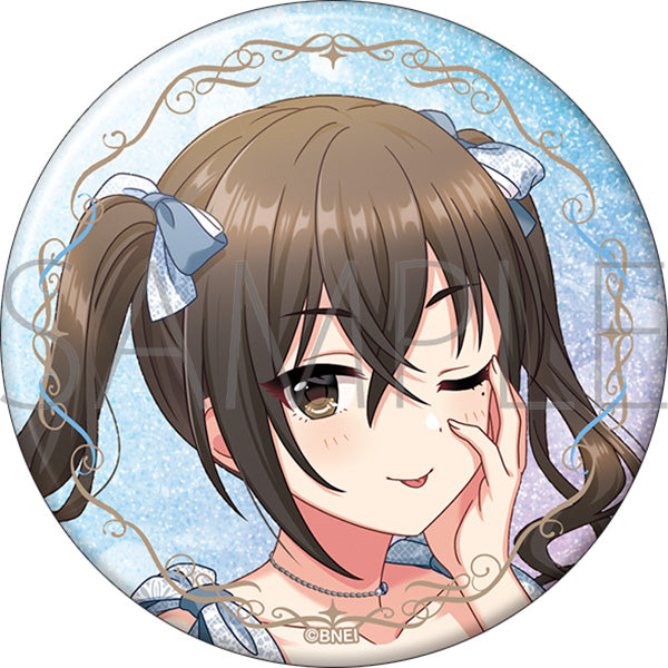 (Goods - Badge) THE IDOLM@STER Cinderella Girls Glitter Button Badge Akira Sunazuka STARLIGHT ALLIANCE