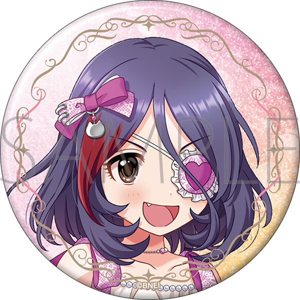 (Goods - Badge) THE IDOLM@STER Cinderella Girls Glitter Button Badge Mirei Hayasaka STARLIGHT ALLIANCE